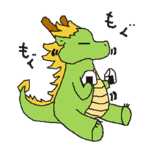 Daily life of Mr.dragon sticker #6594430