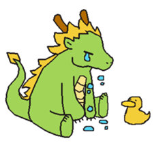Daily life of Mr.dragon sticker #6594434