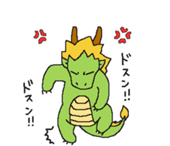 Daily life of Mr.dragon sticker #6594435