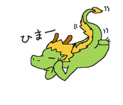 Daily life of Mr.dragon sticker #6594442