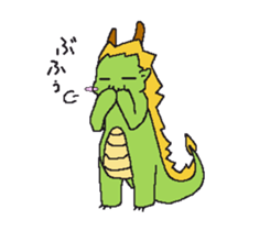 Daily life of Mr.dragon sticker #6594446