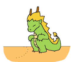 Daily life of Mr.dragon sticker #6594448