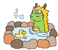 Daily life of Mr.dragon sticker #6594453