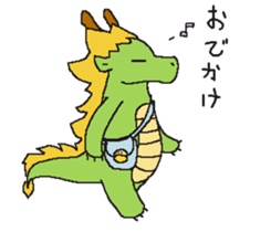 Daily life of Mr.dragon sticker #6594455