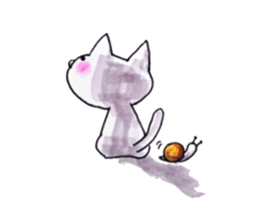 life with cat sticker #6594773