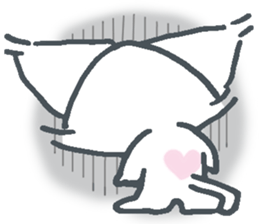 Negative kitty sticker #6596149