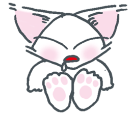 Negative kitty sticker #6596162
