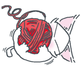 Negative kitty sticker #6596167