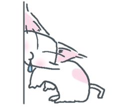 Negative kitty sticker #6596170