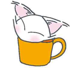 Negative kitty sticker #6596174