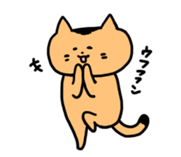 The cat in my neighborhood sticker #6596640