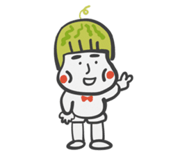 Hey!!!I'm watermelon boy sticker #6597344