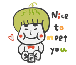 Hey!!!I'm watermelon boy sticker #6597345
