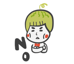 Hey!!!I'm watermelon boy sticker #6597348