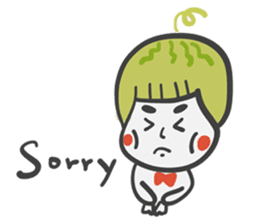 Hey!!!I'm watermelon boy sticker #6597349
