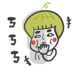 Hey!!!I'm watermelon boy sticker #6597352