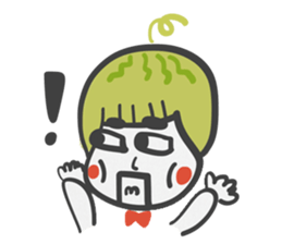 Hey!!!I'm watermelon boy sticker #6597354