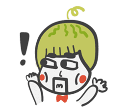 Hey!!!I'm watermelon boy sticker #6597354