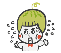 Hey!!!I'm watermelon boy sticker #6597355