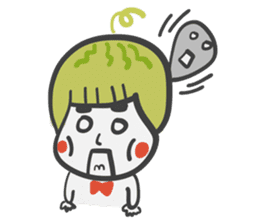 Hey!!!I'm watermelon boy sticker #6597357
