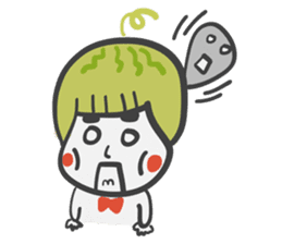 Hey!!!I'm watermelon boy sticker #6597357