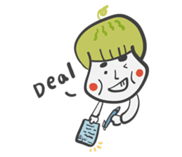 Hey!!!I'm watermelon boy sticker #6597360