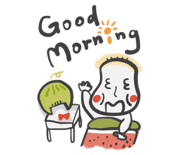 Hey!!!I'm watermelon boy sticker #6597366