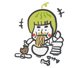 Hey!!!I'm watermelon boy sticker #6597369