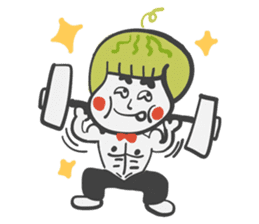 Hey!!!I'm watermelon boy sticker #6597373