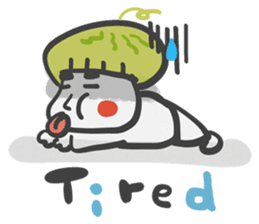 Hey!!!I'm watermelon boy sticker #6597374