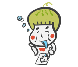 Hey!!!I'm watermelon boy sticker #6597375