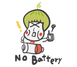 Hey!!!I'm watermelon boy sticker #6597380