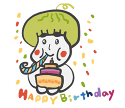 Hey!!!I'm watermelon boy sticker #6597383