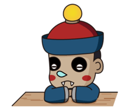 Cute zombie 2 sticker #6597450