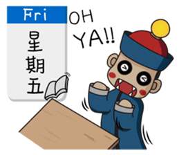 Cute zombie 2 sticker #6597453