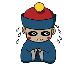 Cute zombie 2 sticker #6597454