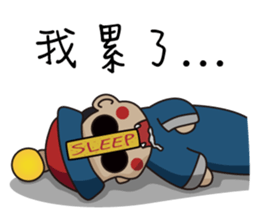 Cute zombie 2 sticker #6597458