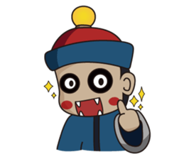 Cute zombie 2 sticker #6597461