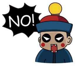 Cute zombie 2 sticker #6597462