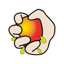 drawing of hands sticker #6597628