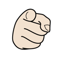 drawing of hands sticker #6597638