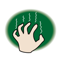 drawing of hands sticker #6597642