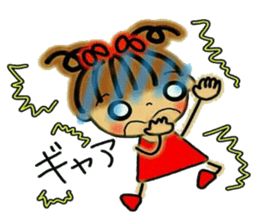 Tomboyish RIKO of Kansai accent, 2. sticker #6597948