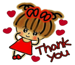 Tomboyish RIKO of Kansai accent, 2. sticker #6597957