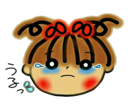 Tomboyish RIKO of Kansai accent, 2. sticker #6597961