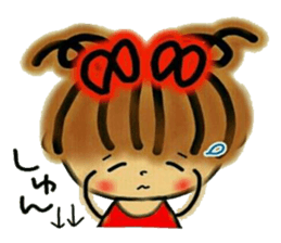 Tomboyish RIKO of Kansai accent, 2. sticker #6597965