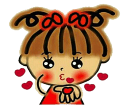 Tomboyish RIKO of Kansai accent, 2. sticker #6597982