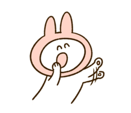 Rabbit of Gina sticker #6598162