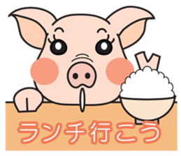 Feeling of the animals. sticker #6598216