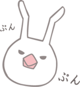 Sweetie birdie rabbit sticker #6598225